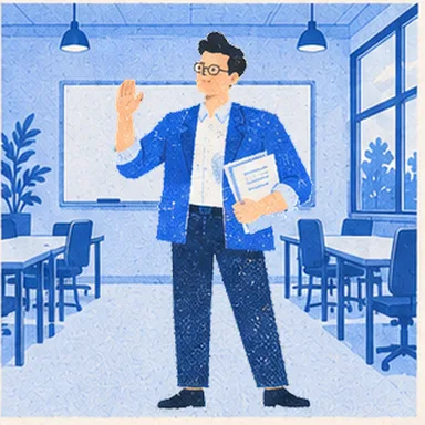 まとめ役（ACTG）のイラスト